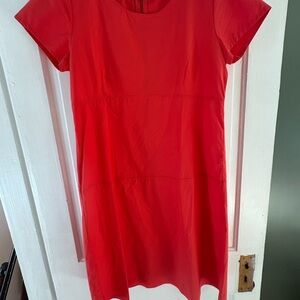 Uniqlo Red Midi Dress​
